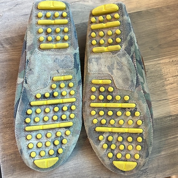 Men’s Cole Haan Gunnison Forest Camo Loafers Sz 11 - Picture 4 of 9